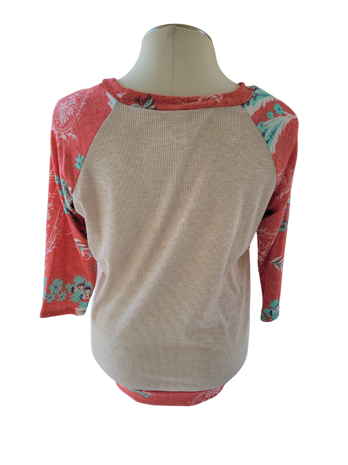Peaches and Cream Floral Jersey S/M/L